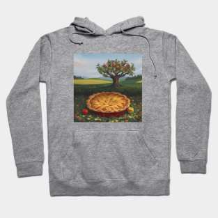 Apple Pie Cafe Coffee Art Picture Kawaii Beautiful Sweet Hoodie